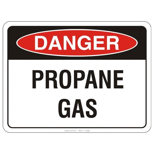 Danger – Propane Gas Sign